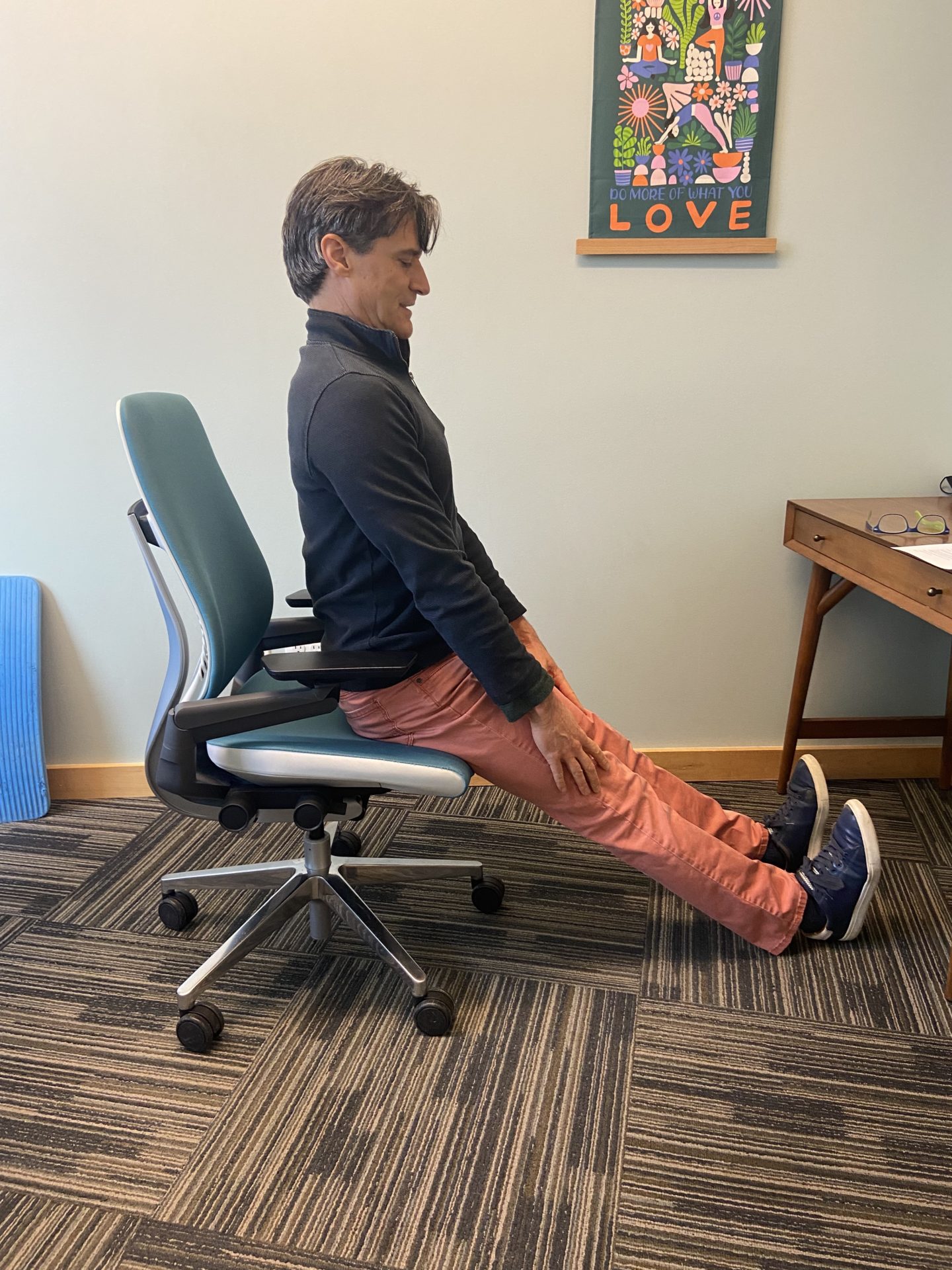 Office Chair Workout Stride Physio